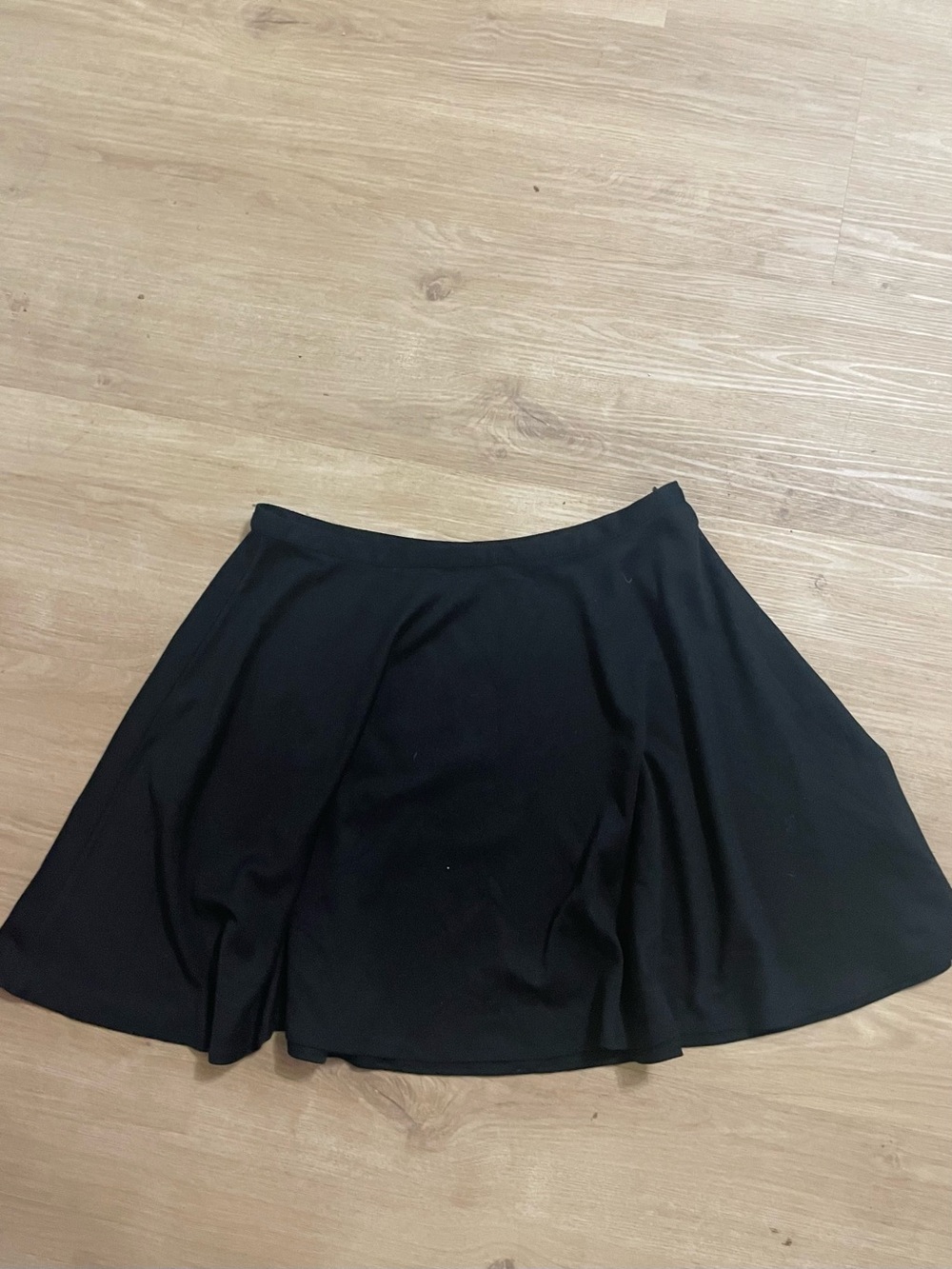LC Lauren Conrad Black Circle Skirt